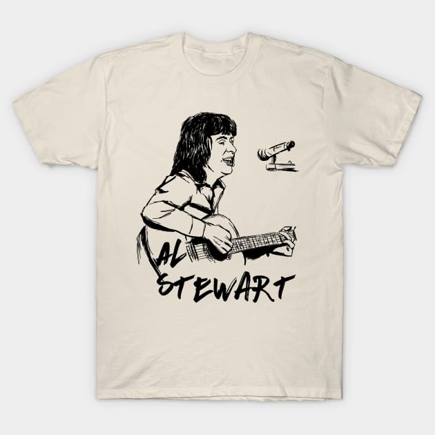 Al Stewart T-Shirt by Erena Samohai